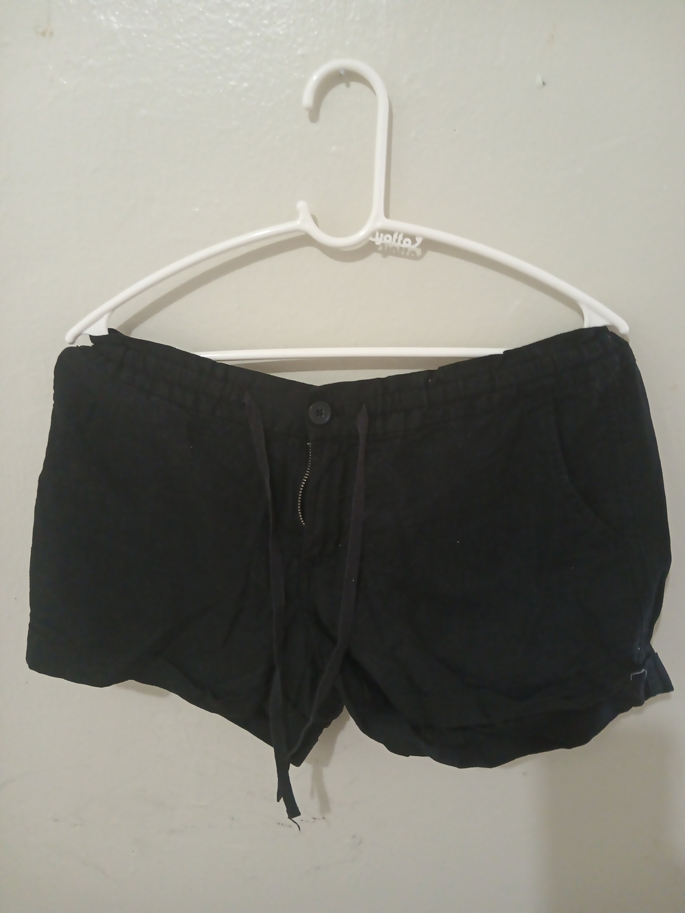 Old Navy Black Women's Athletic Drawstring Shorts